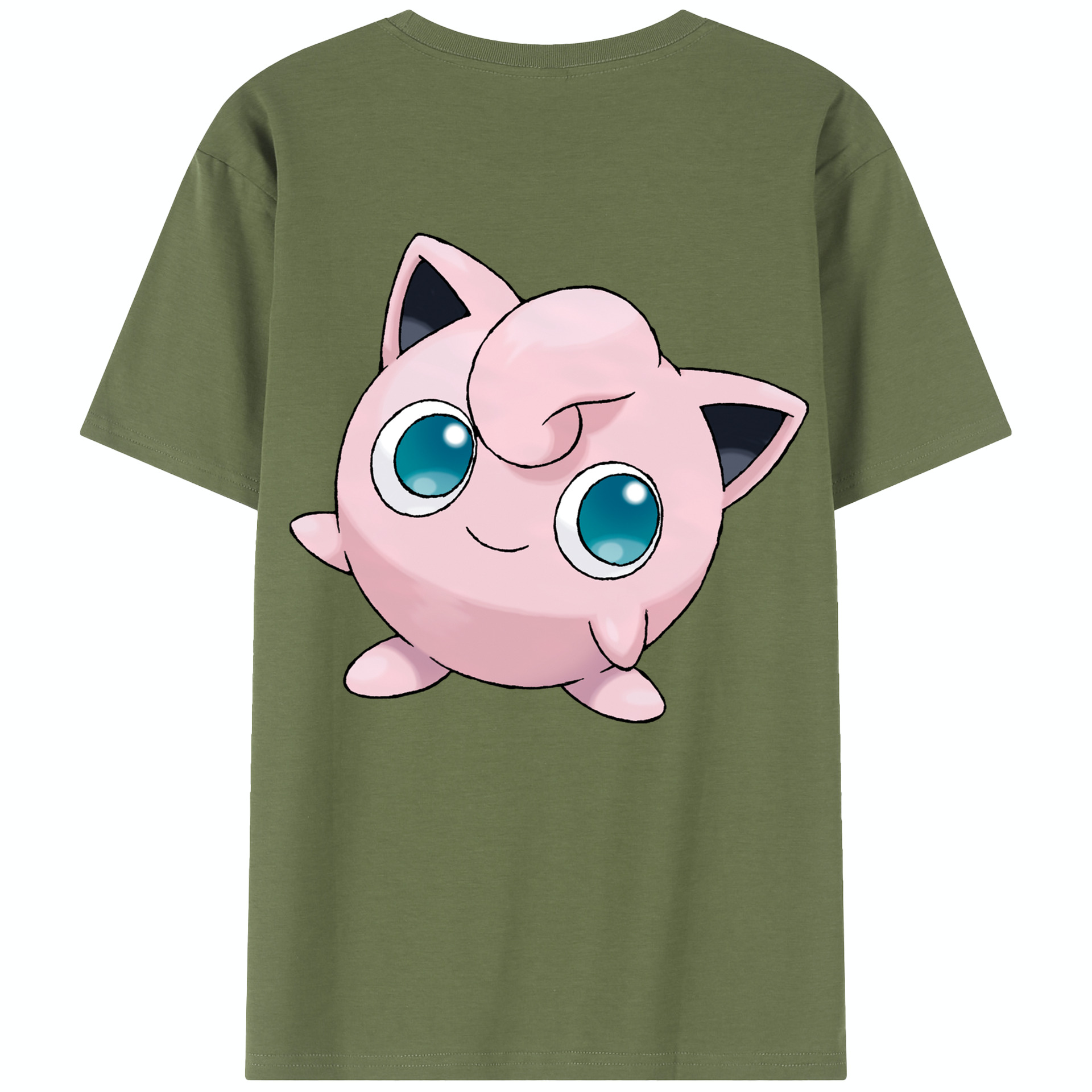 （画像用） ポケットモンスター Pokémon 綿100％半袖Tシャツ（背面プリント）